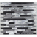 Factory Supply Strip Metal wall mosaic